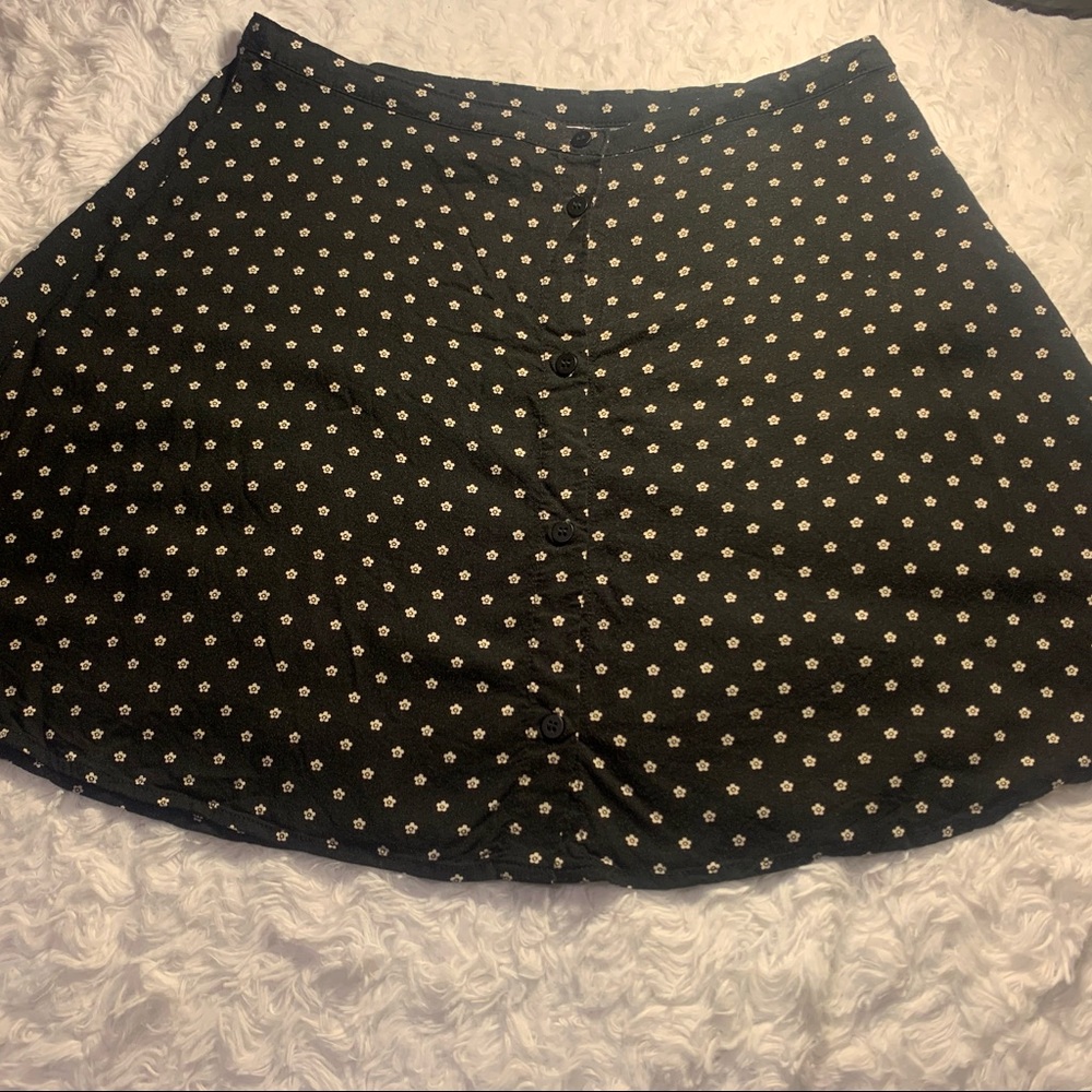 Flower Mini Skirt